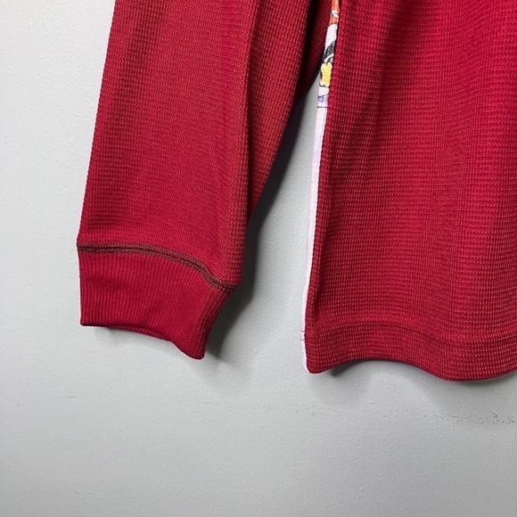 Vtg Disney Store The House Of Mickey Mouse Christmas Holiday Henley Shirt Mens L - Picture 5 of 16